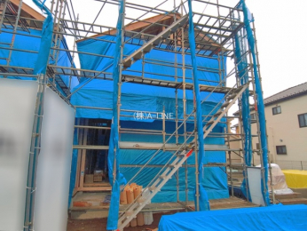 �O�ʓ��H�܂ތ��n�ʐ^�@-