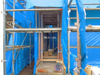 �O�ʓ��H�܂ތ��n�ʐ^�@-