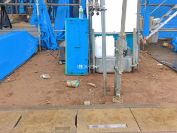 �O�ʓ��H�܂ތ��n�ʐ^�@-