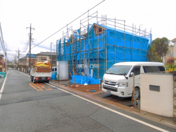 �O�ʓ��H�܂ތ��n�ʐ^�@-