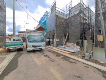 �O�ʓ��H�܂ތ��n�ʐ^�@-