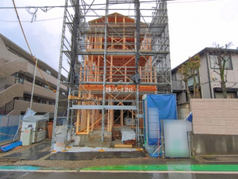 �O�ʓ��H�܂ތ��n�ʐ^�@-