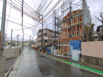 �O�ʓ��H�܂ތ��n�ʐ^�@-