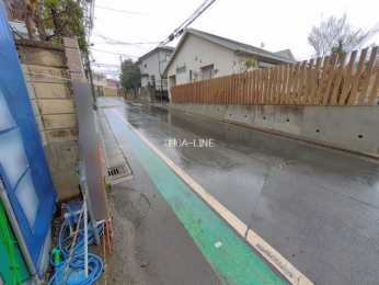 �O�ʓ��H�܂ތ��n�ʐ^�@-