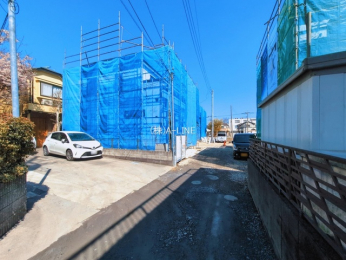 �O�ʓ��H�܂ތ��n�ʐ^�@-