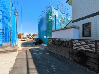 �O�ʓ��H�܂ތ��n�ʐ^�@-