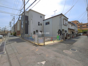 �O�ʓ��H�܂ތ��n�ʐ^�@-