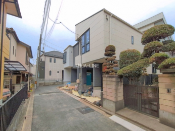 �O�ʓ��H�܂ތ��n�ʐ^�@-