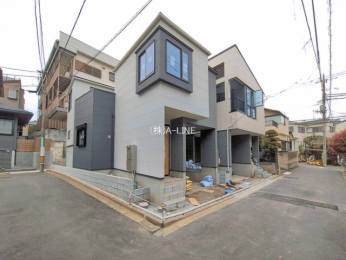 �O�ʓ��H�܂ތ��n�ʐ^�@-