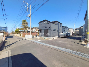 �O�ʓ��H�܂ތ��n�ʐ^�@-