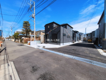 �O�ʓ��H�܂ތ��n�ʐ^�@-