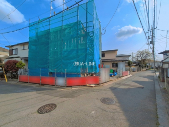 �O�ʓ��H�܂ތ��n�ʐ^�@-