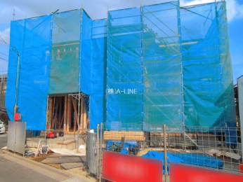 �O�ʓ��H�܂ތ��n�ʐ^�@-