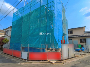 �O�ʓ��H�܂ތ��n�ʐ^�@-