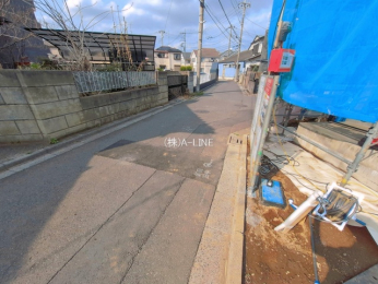 �O�ʓ��H�܂ތ��n�ʐ^�@-