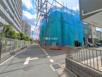 �O�ʓ��H�܂ތ��n�ʐ^�@-