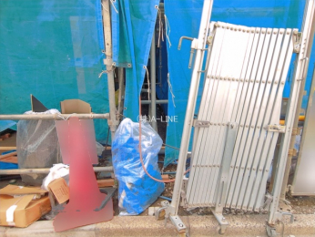 �O�ʓ��H�܂ތ��n�ʐ^�@-