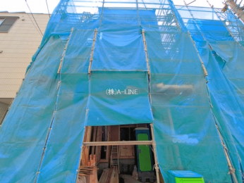 �O�ʓ��H�܂ތ��n�ʐ^�@-