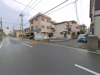 �O�ʓ��H�܂ތ��n�ʐ^�@-