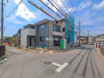 �O�ʓ��H�܂ތ��n�ʐ^�@-