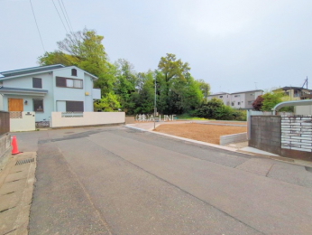 �O�ʓ��H�܂ތ��n�ʐ^�@-