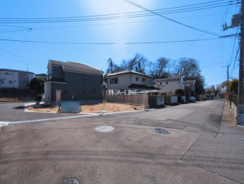 �O�ʓ��H�܂ތ��n�ʐ^�@-