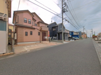 �O�ʓ��H�܂ތ��n�ʐ^�@-