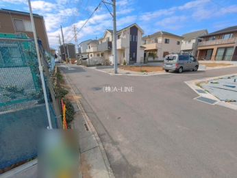 �O�ʓ��H�܂ތ��n�ʐ^�@-