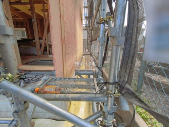 �O�ʓ��H�܂ތ��n�ʐ^�@-