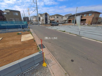 �O�ʓ��H�܂ތ��n�ʐ^�@-