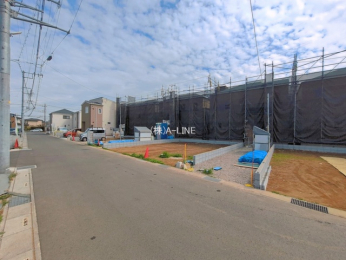 �O�ʓ��H�܂ތ��n�ʐ^�@-