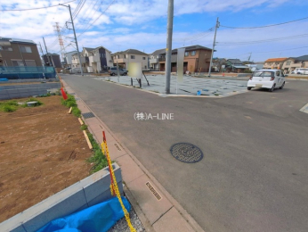 �O�ʓ��H�܂ތ��n�ʐ^�@-