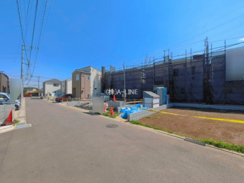 �O�ʓ��H�܂ތ��n�ʐ^�@-