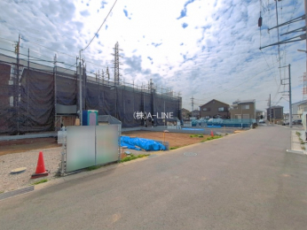 �O�ʓ��H�܂ތ��n�ʐ^�@-