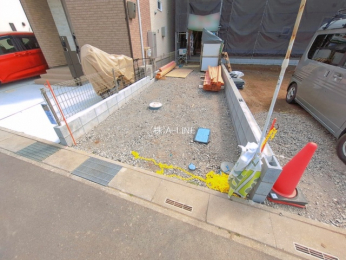 �O�ʓ��H�܂ތ��n�ʐ^�@-