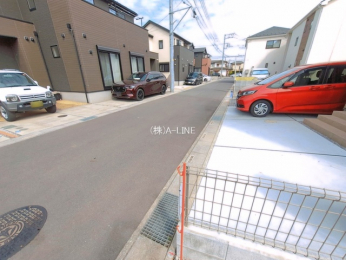 �O�ʓ��H�܂ތ��n�ʐ^�@-