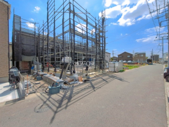 �O�ʓ��H�܂ތ��n�ʐ^�@-