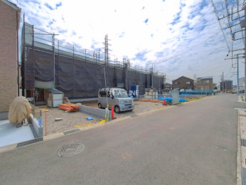 �O�ʓ��H�܂ތ��n�ʐ^�@-