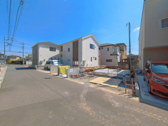 �O�ʓ��H�܂ތ��n�ʐ^�@-