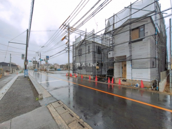 �O�ʓ��H�܂ތ��n�ʐ^�@-