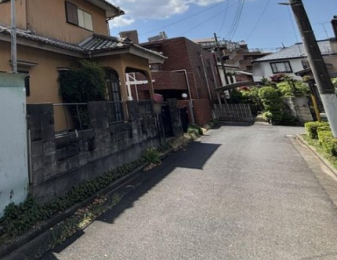 �O�ʓ��H�܂ތ��n�ʐ^�@-