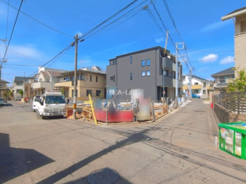 �O�ʓ��H�܂ތ��n�ʐ^�@-