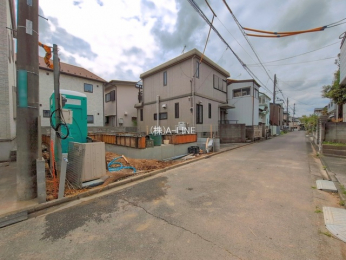 �O�ʓ��H�܂ތ��n�ʐ^�@-