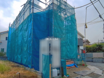�O�ʓ��H�܂ތ��n�ʐ^�@-