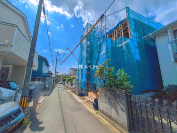 �O�ʓ��H�܂ތ��n�ʐ^�@-