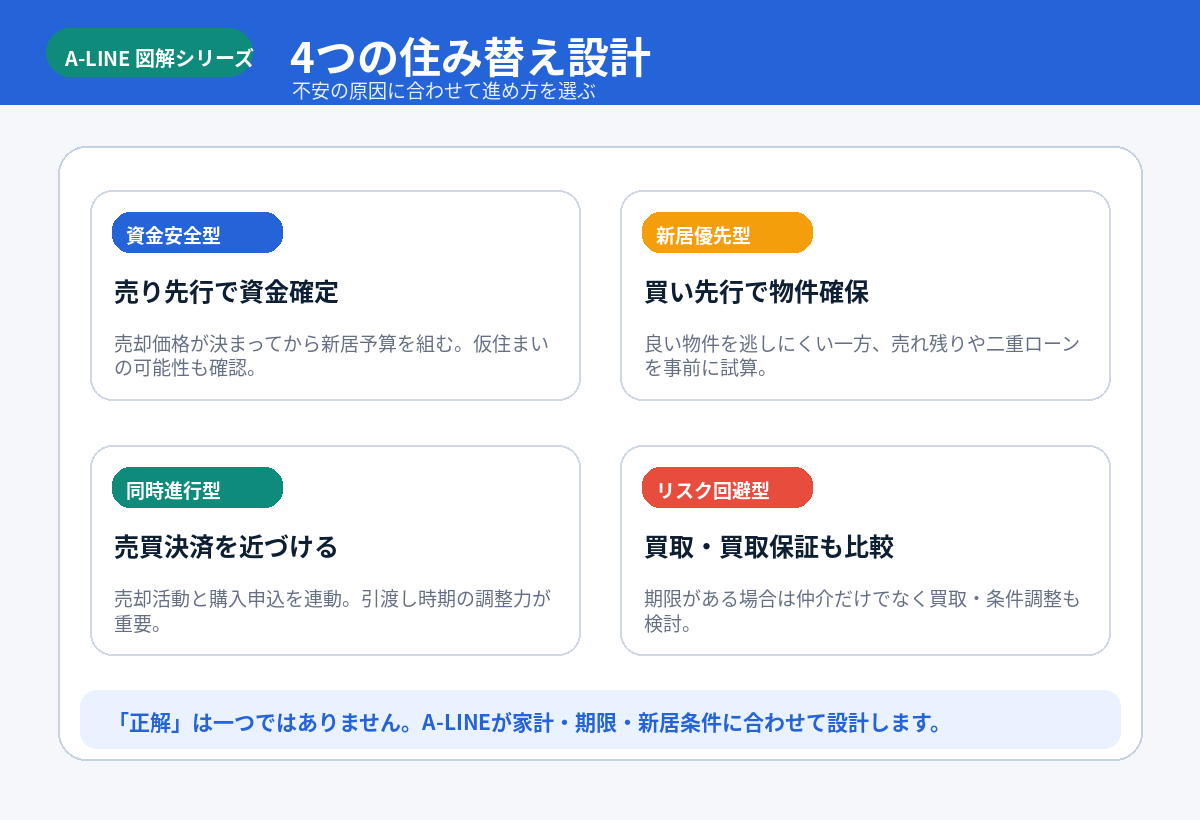 住み替え設計メニュー