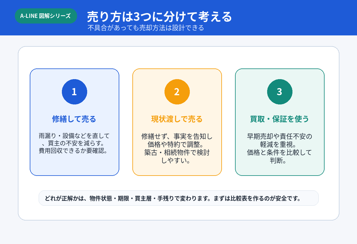売り方の選択肢