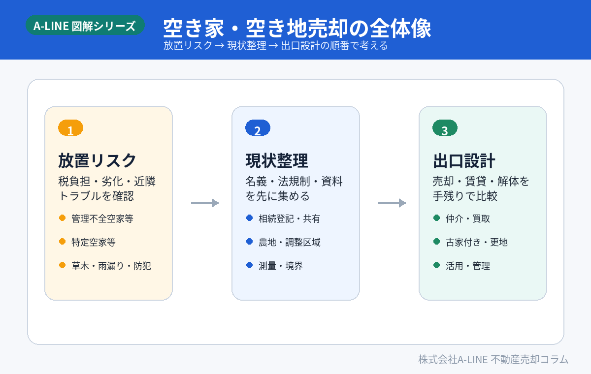 空き家・空き地売却の全体像