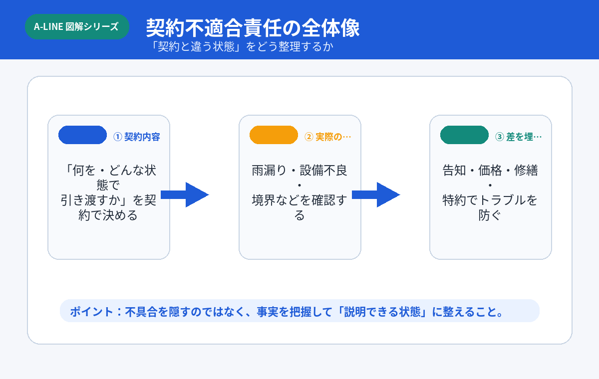 契約不適合責任の全体像