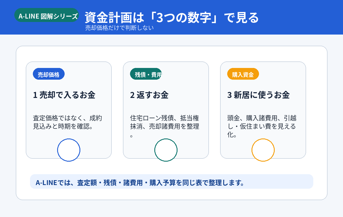 住み替え資金計画の全体像